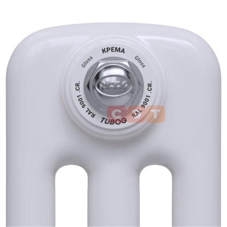 Радиатор стальной 3х трубный Rifar TUBOG БОРДО 06 секций (в. 1800мм, подкл. -  донное левое/правое) TUB 3180-06-D1-BO